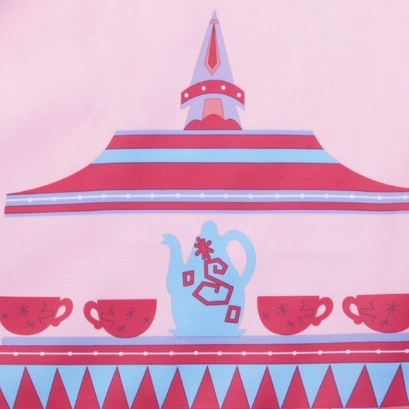 Fantasyland Disney x Her Universe Dress Pink Lace zip Back Dress Shop - Picture 4 of 4